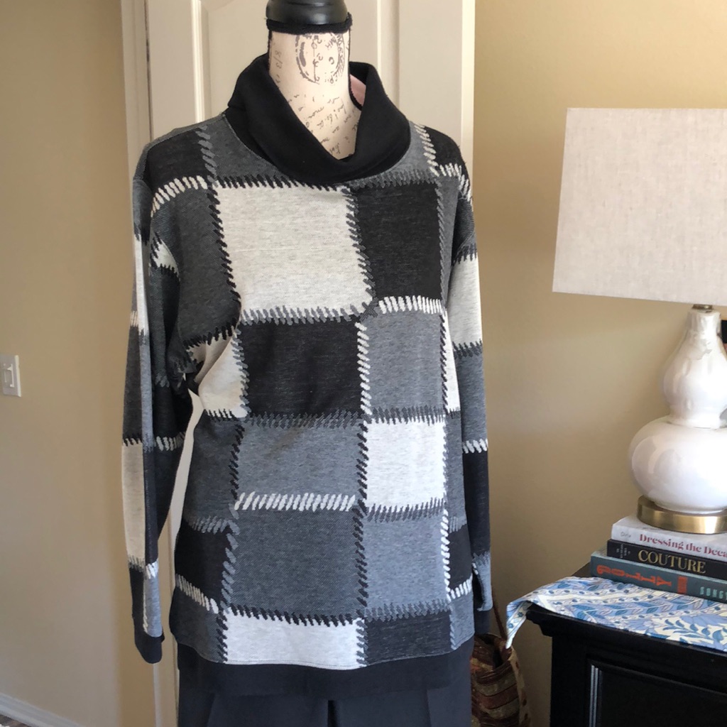 Eccobay Patchwork Tunic Sweater